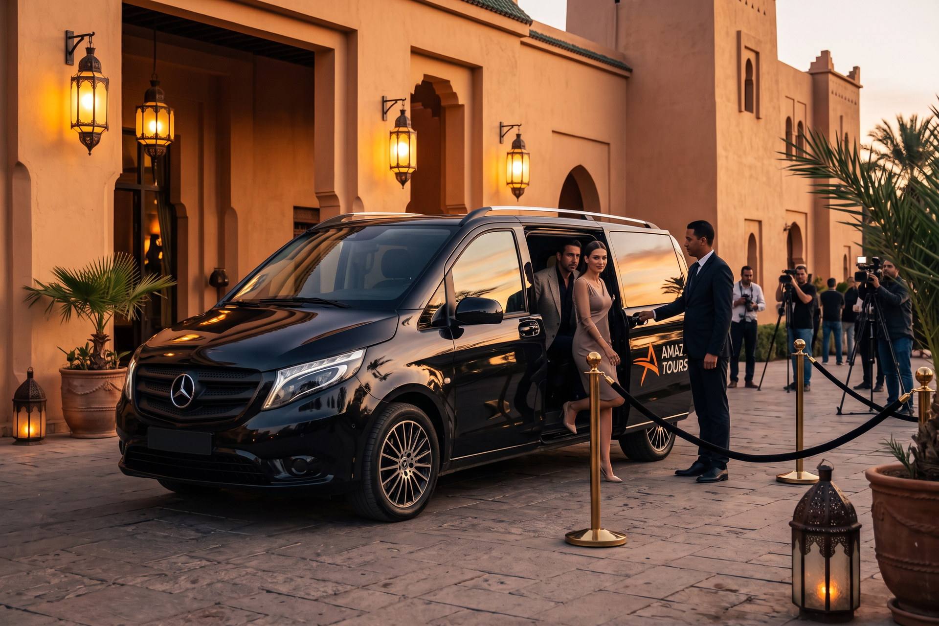 AMAZIR wedding transportation in Morocco