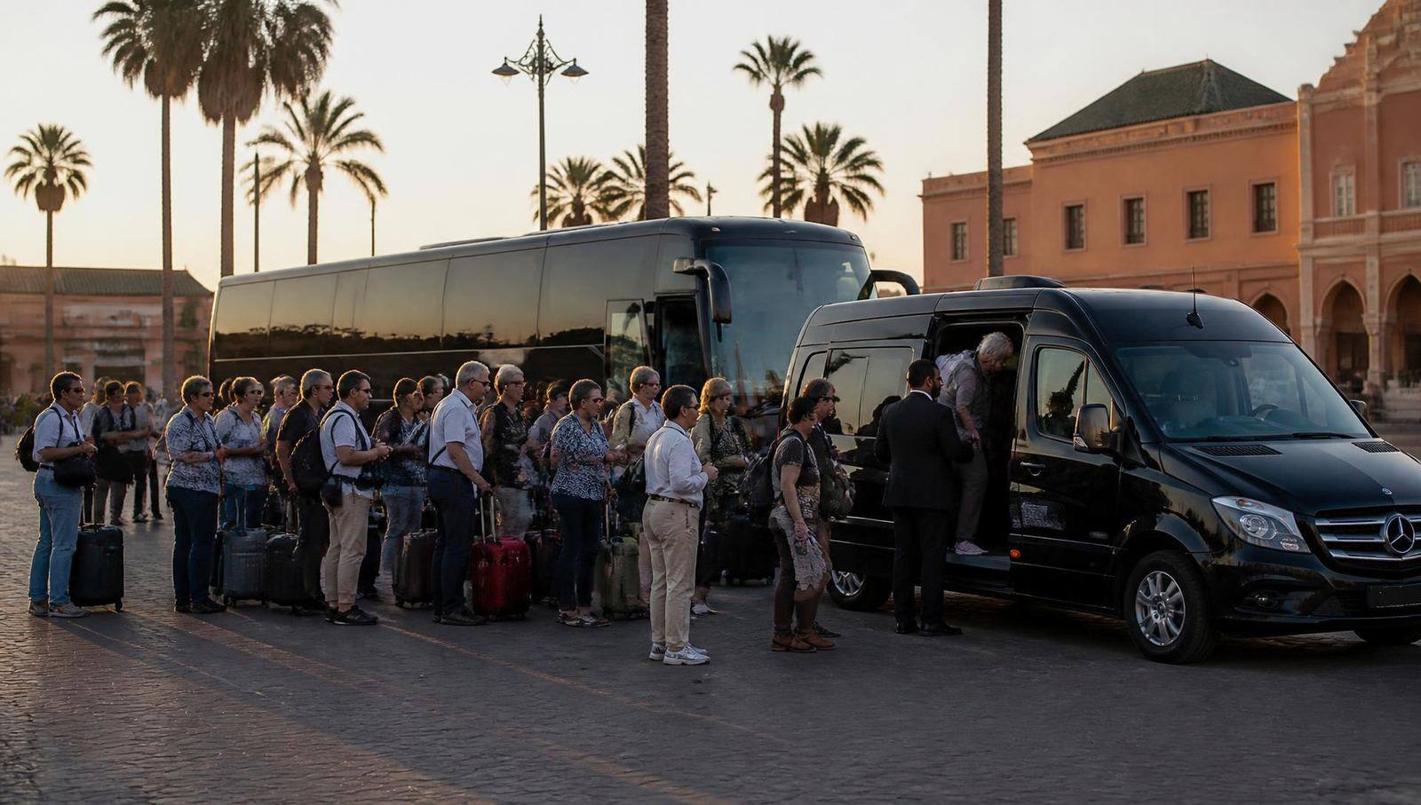 AMAZIR group transportation in Morocco